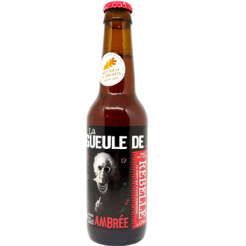 La Gueule de Rebelle - Bière Ambrée - 33cl