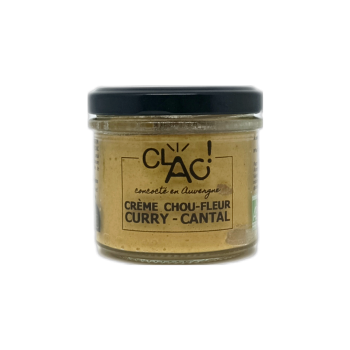 Crème de Chou-fleur Curry Cantal - 100g