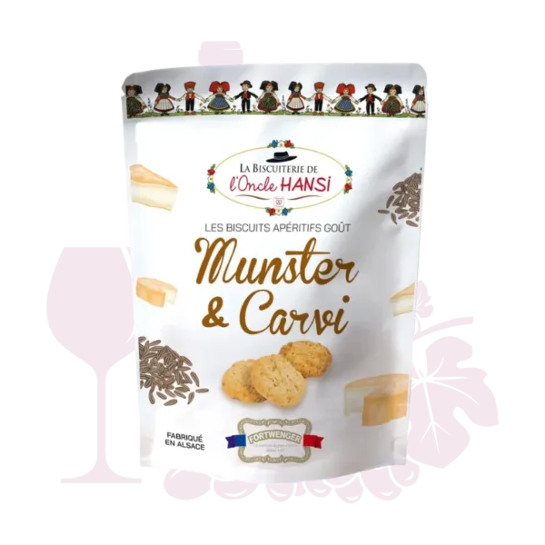 Biscuit Apero Munster Carvi 150g