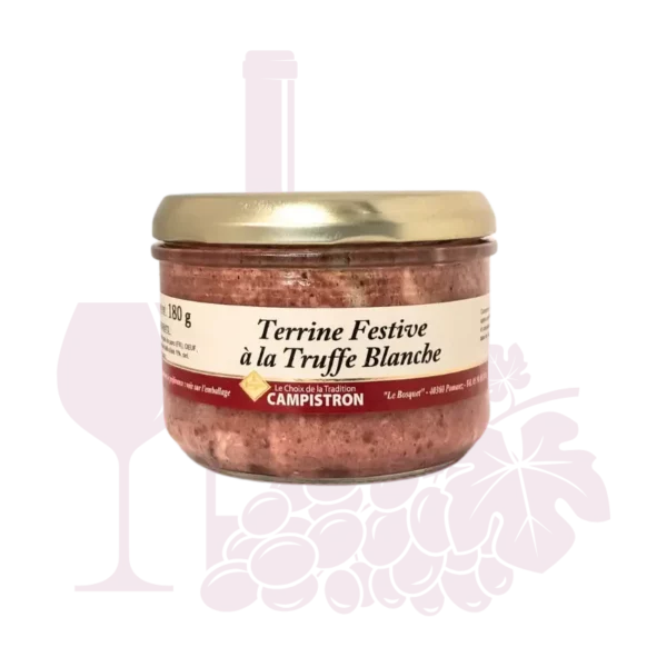 Terrine festive à la truffe blanche - 180g