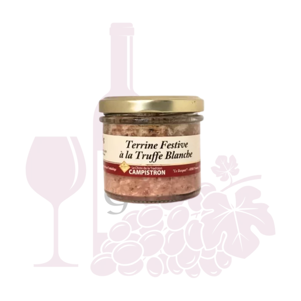 Terrine festive à la truffe blanche - 90g