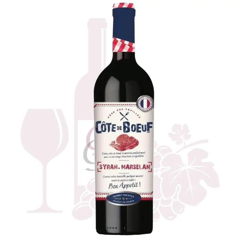 PAYS D OC - Cote de Boeuf - Rouge 75cl